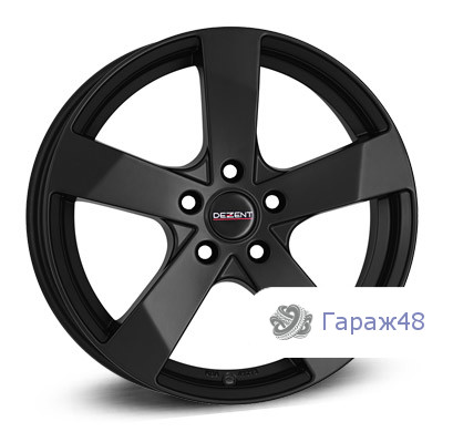 Dezent TD R18 / 7.5J PCD 5x112 ET 38 ЦО 70.1 Литые Черный матовый